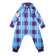 Комбинезон из футера с начесом "Синяя клетка" ТКМ-СК (размер 92) - Комбинезоны от 0 до 3 лет - интернет гипермаркет детской одежды Смартордер